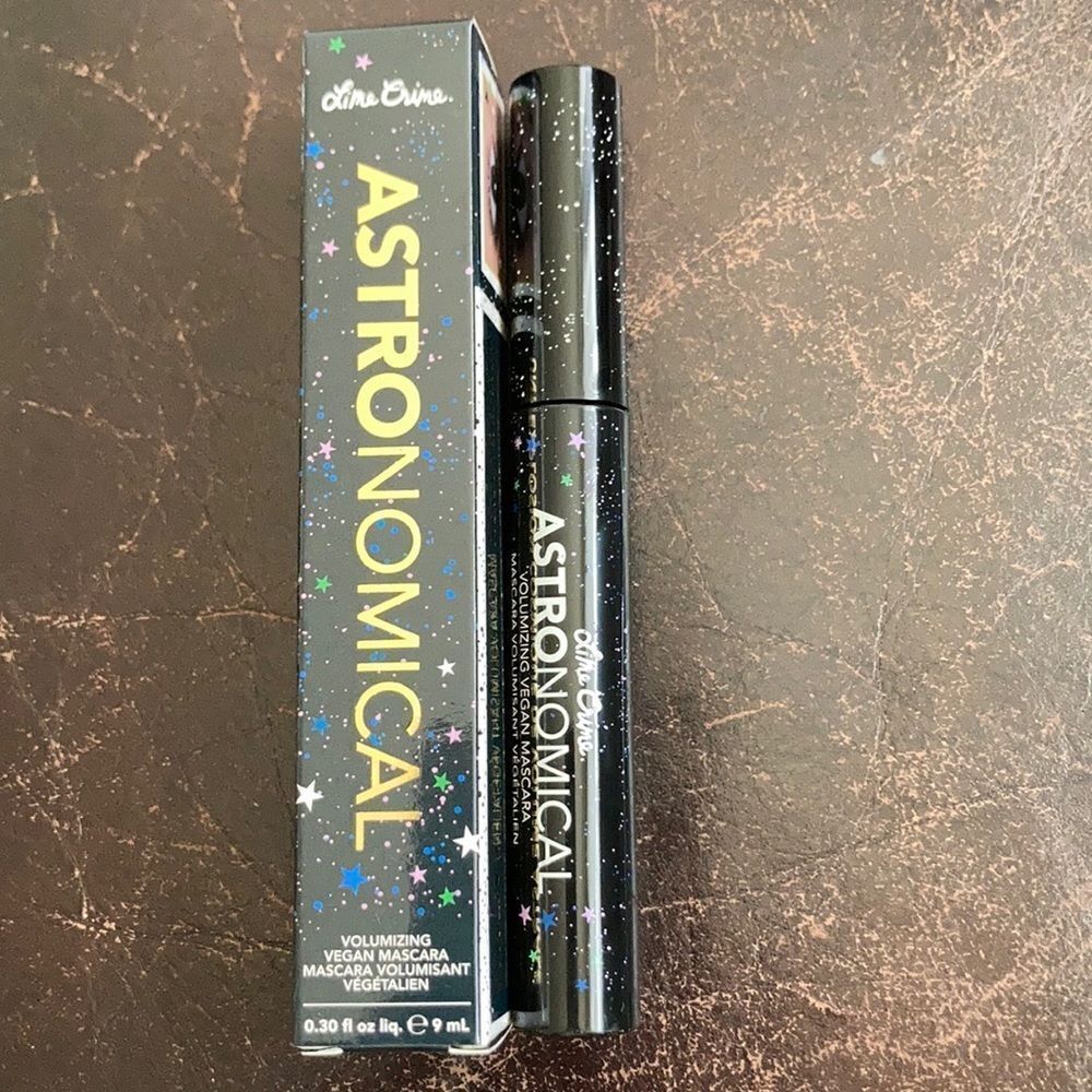 Lime Crime Volumizing Vegan Mascara BLACK ONLY